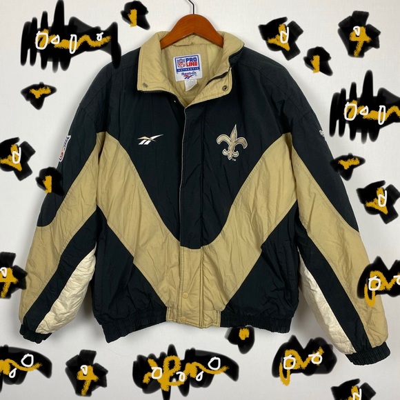 reebok saints jacket